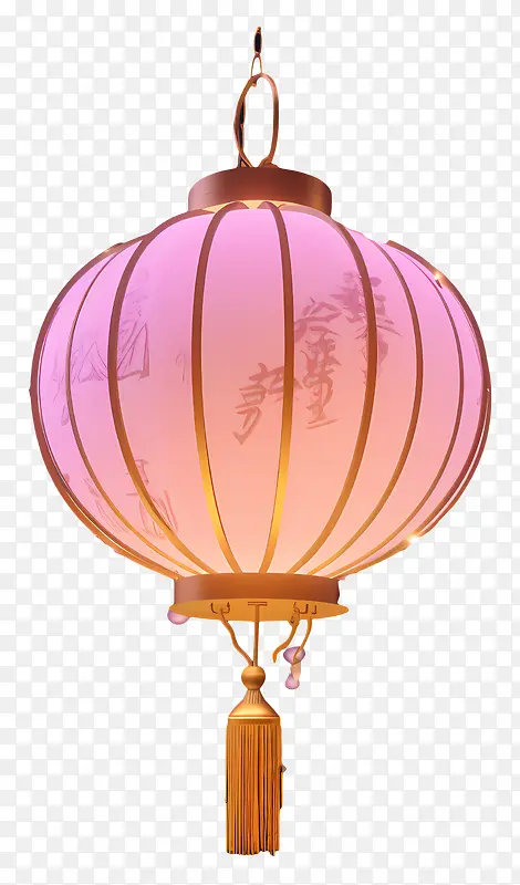 粉红灯笼-粉红丝绸灯笼与中国风格的艺术品