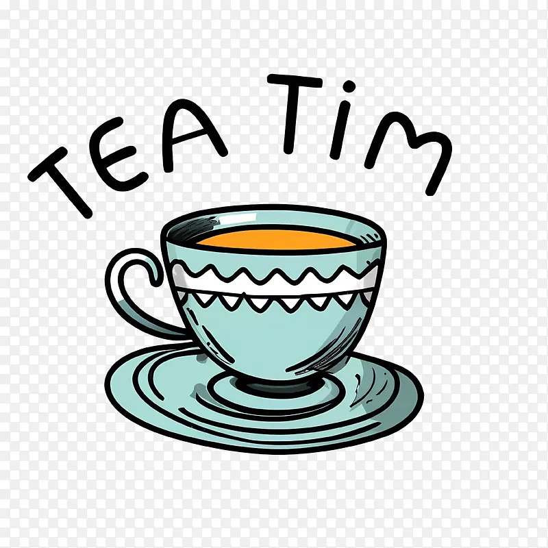 下午茶时间-下午茶时间茶杯碟子勺子