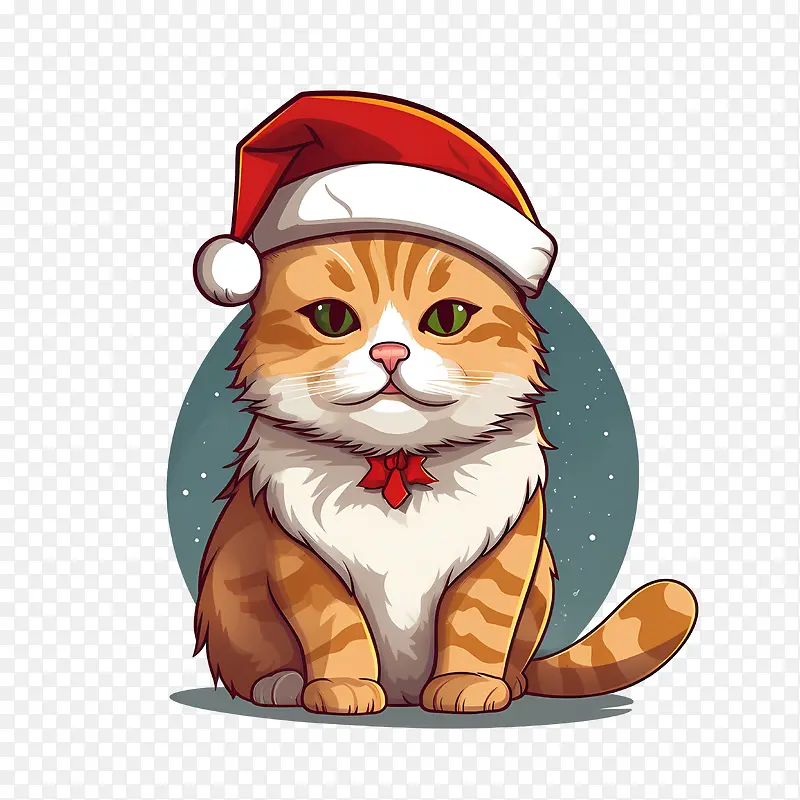 圣诞猫-圣诞猫
