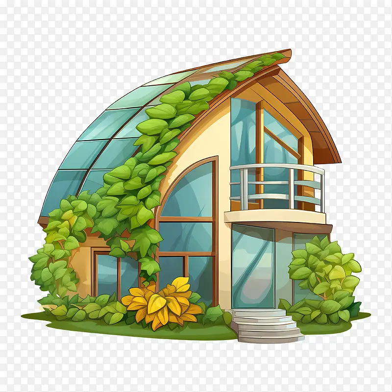 生态住宅-生态住宅温室生态住宅可持续住宅