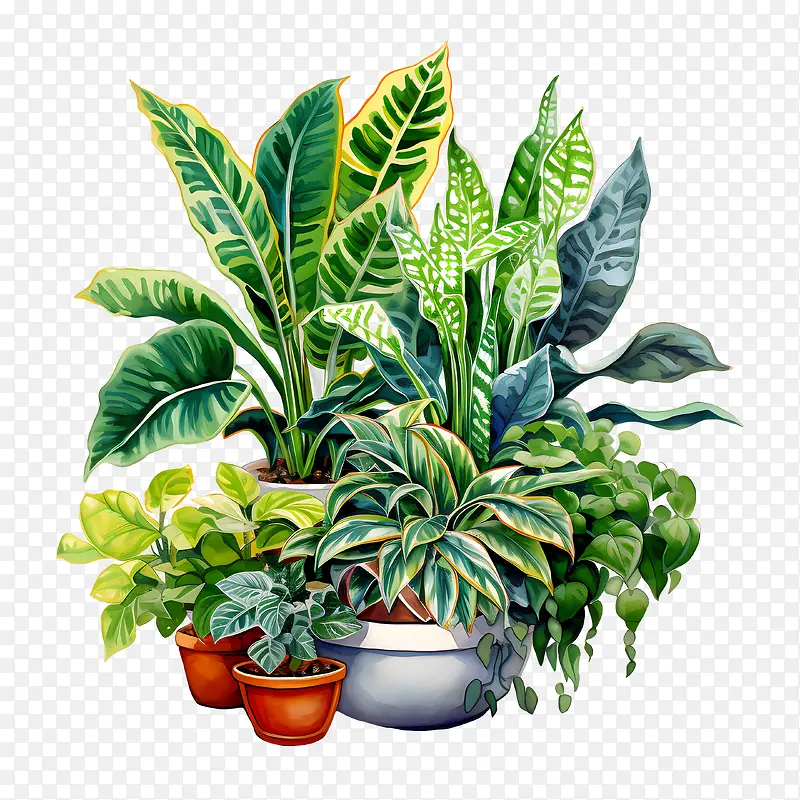 室内植物欣赏日-室内植物欣赏日盆栽植物绿色植物室内植物热带植物
