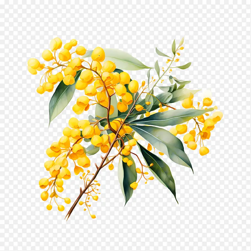 金荆树-橙色
