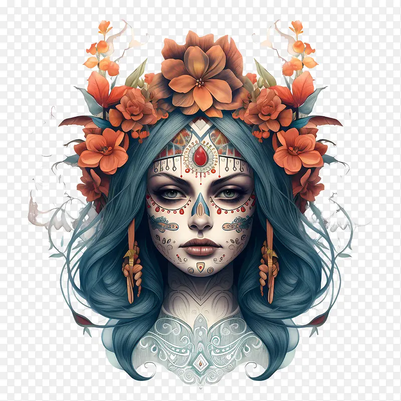 亡灵节——花冠