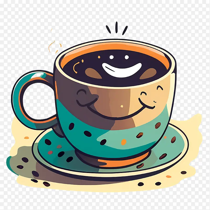 卡通咖啡杯-咖啡杯