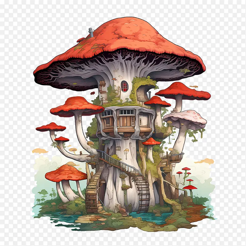 蘑菇屋-蘑菇屋蘑菇屋奇幻童话异想天开