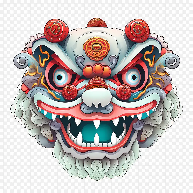中国舞狮头-龙
