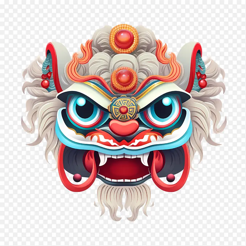 中国舞狮头-龙