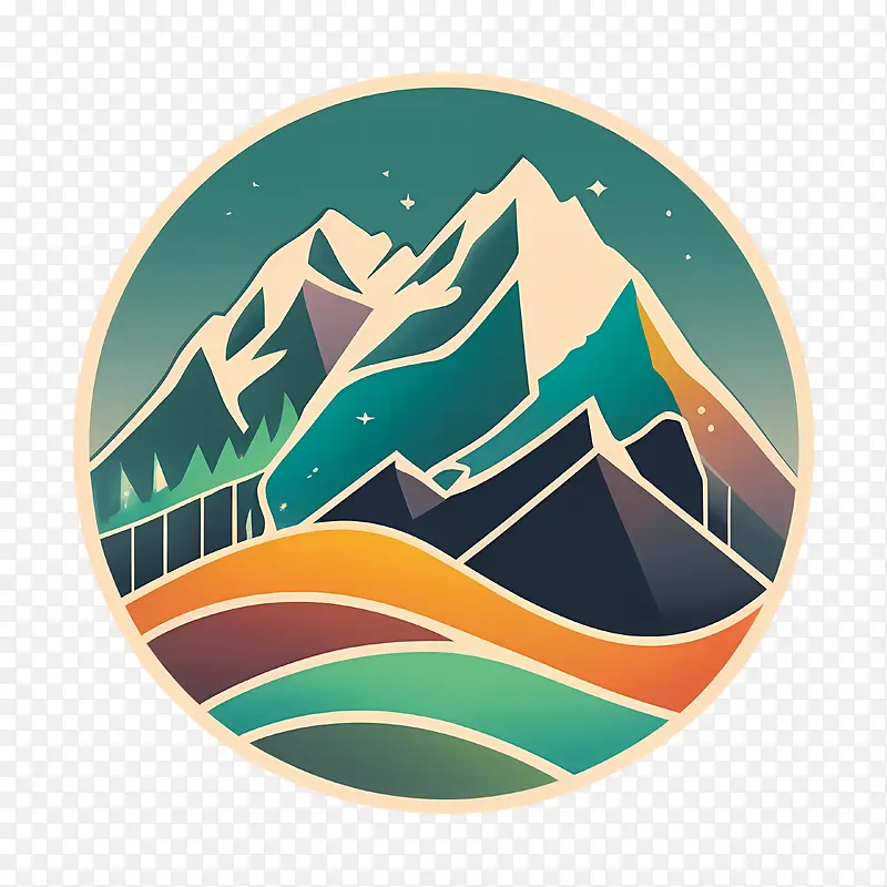 云山-云山山地景观自然地形