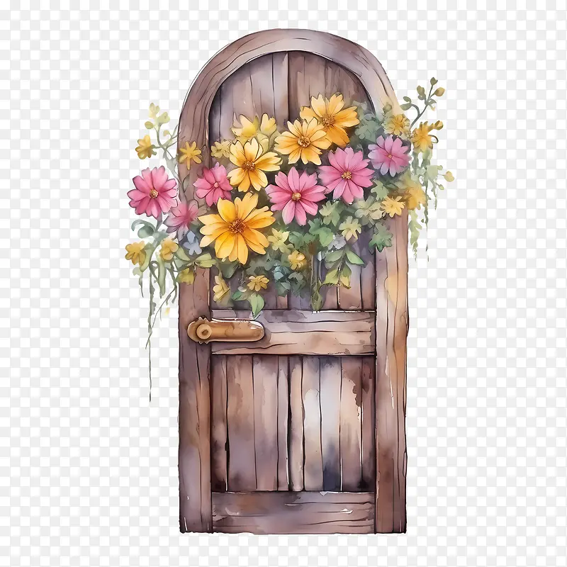 木门-花箱