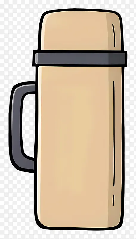 玻璃杯-带手柄的透明玻璃杯,无盖