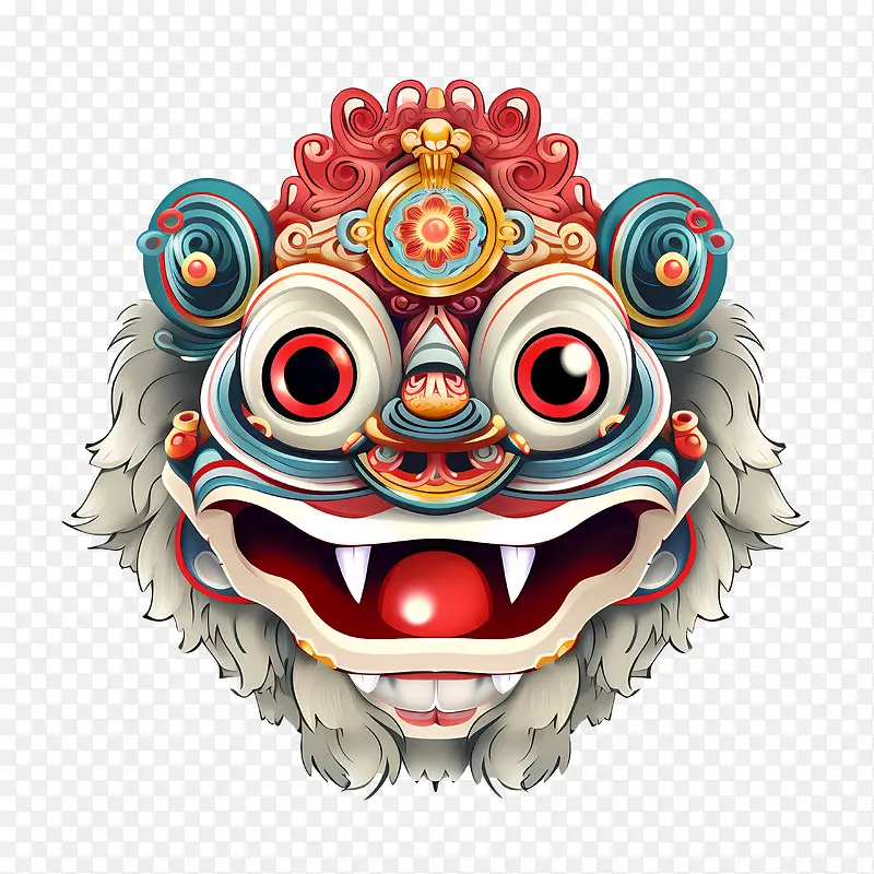中国舞狮头-猴子