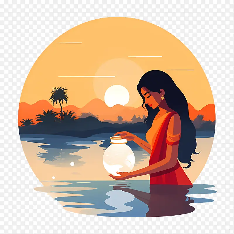 chhathpuja-棕榈树