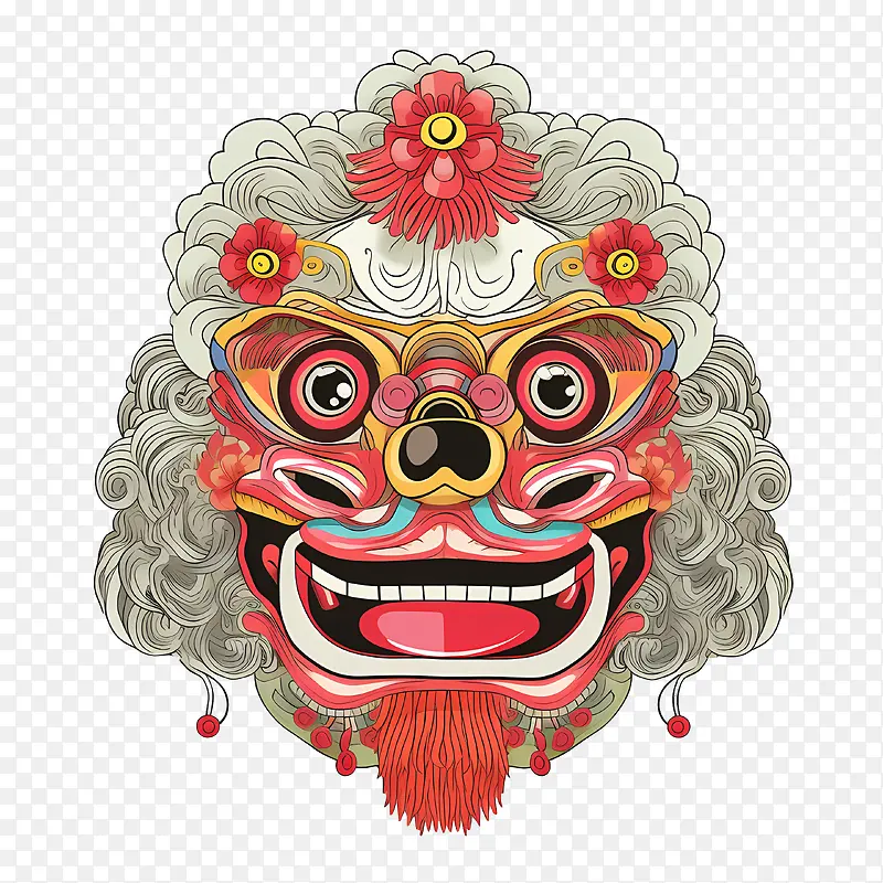 中国舞狮头-龙