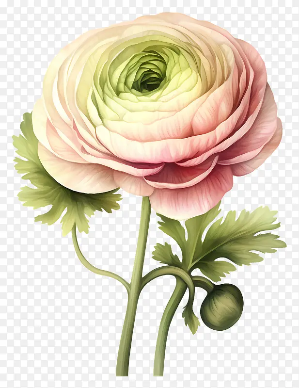 粉红色的花-黑色背景上黄色中心的粉红色花