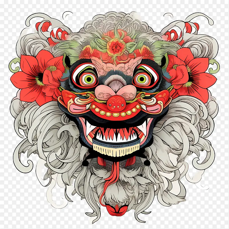 中国舞狮头-嘉年华