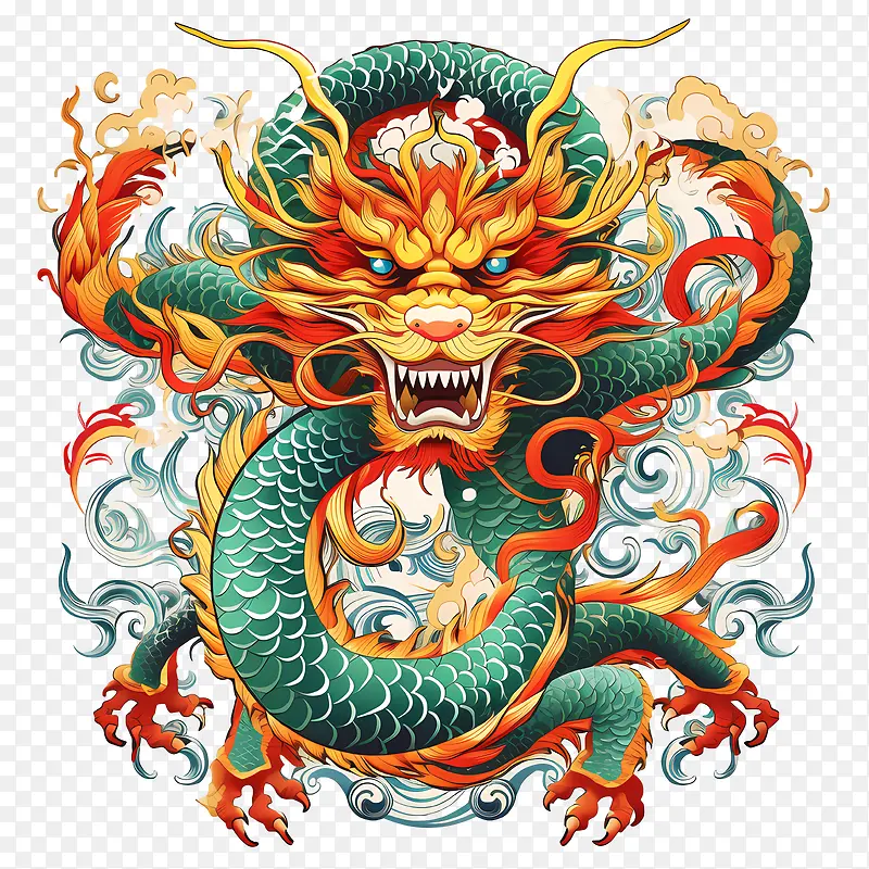 中国龙新年-龙PNG图片素材下载_图片编号11314985-PNG素材网