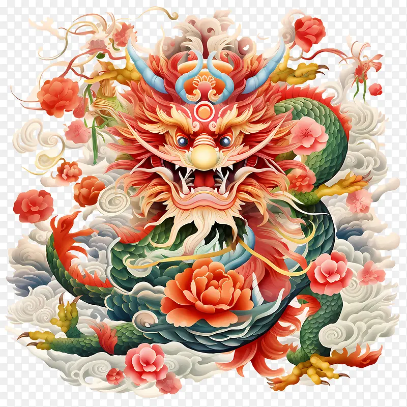 中国龙新年-龙PNG图片素材下载_图片编号11330198-PNG素材网