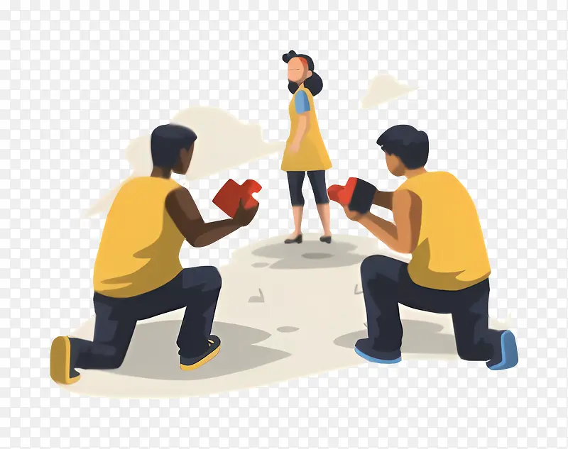 卡通-卡通形象:人把手伸进包里,敬畏PNG图片素材下载_图片编号11365534-PNG素材网