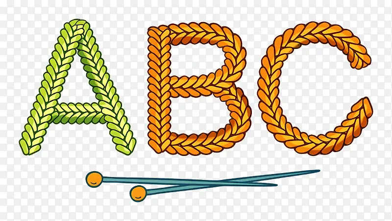 编织字母ABCPNG图片素材下载_图片编号11377728-PNG素材网