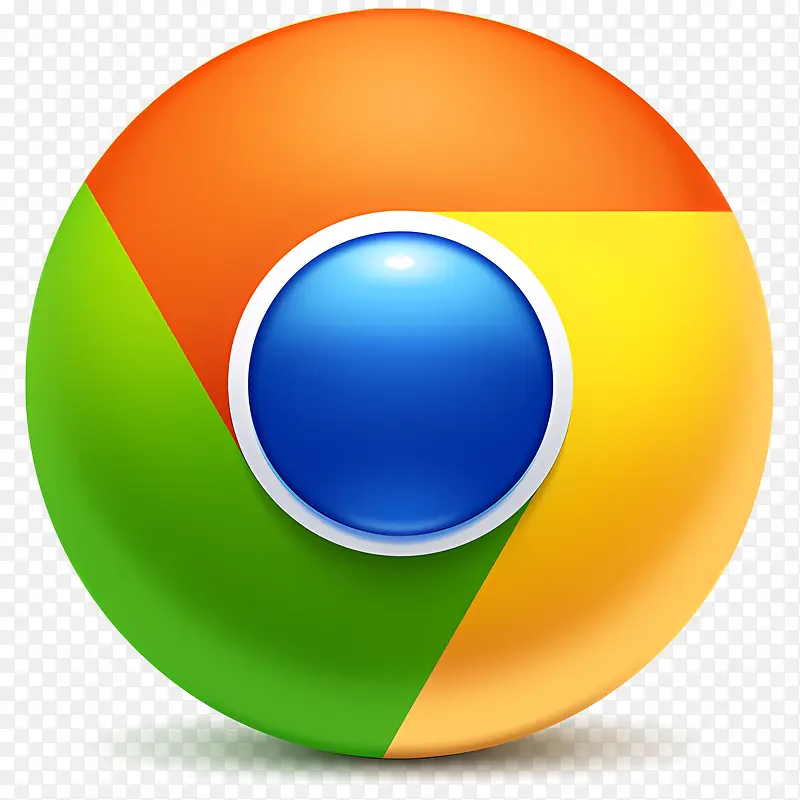 谷歌图标-红色和橙色背景上的chrome浏览器图标PNG图片素材下载_图片编号11397484-PNG素材网