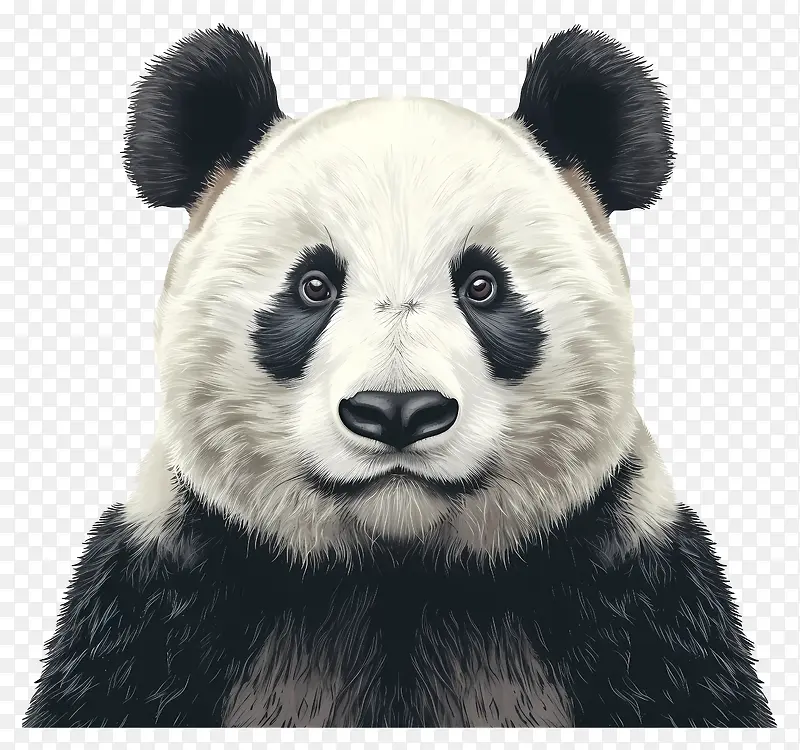 大熊猫特写PNG图片素材下载_图片编号11414222-PNG素材网