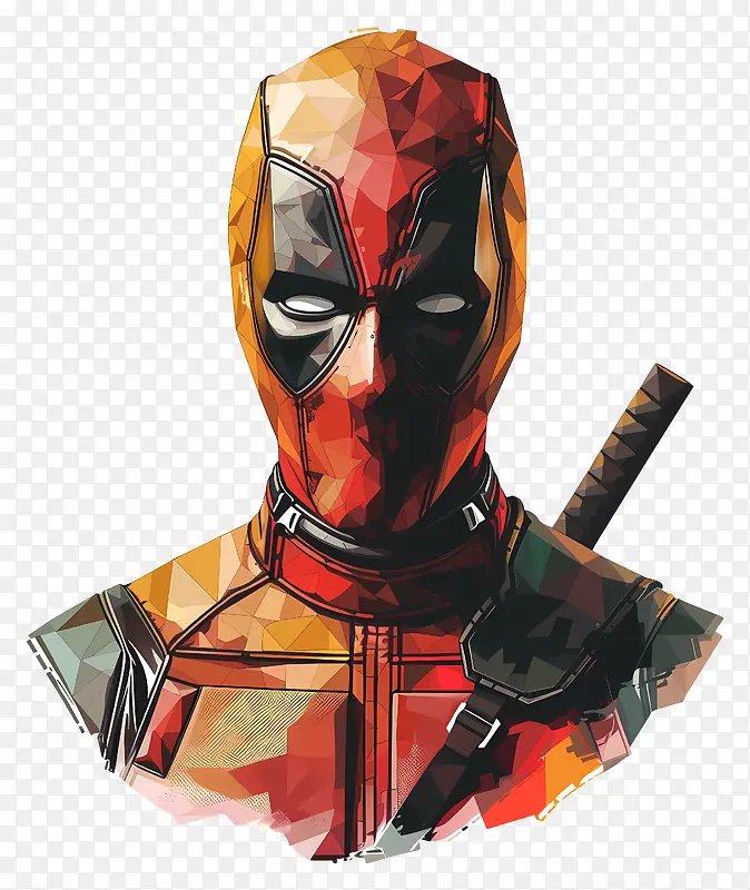 Deadpool 像素风格插画PNG图片素材下载_图片编号11427072-PNG素材网