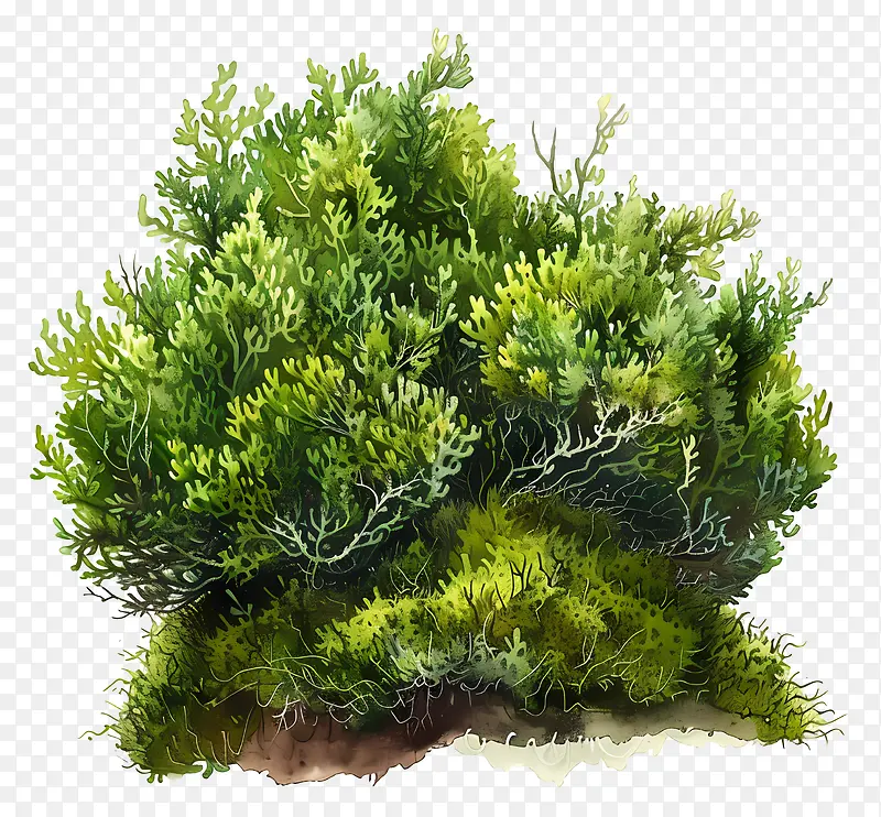 绿色植物插画PNG图片素材下载_图片编号11495268-PNG素材网