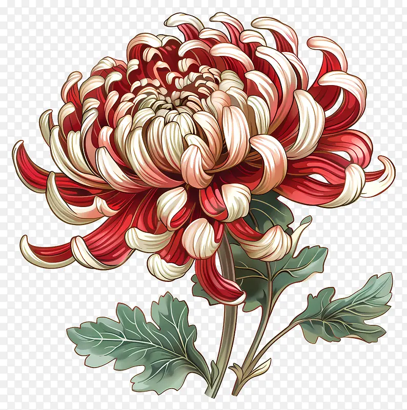 菊花插画PNG图片素材下载_图片编号11500310-PNG素材网