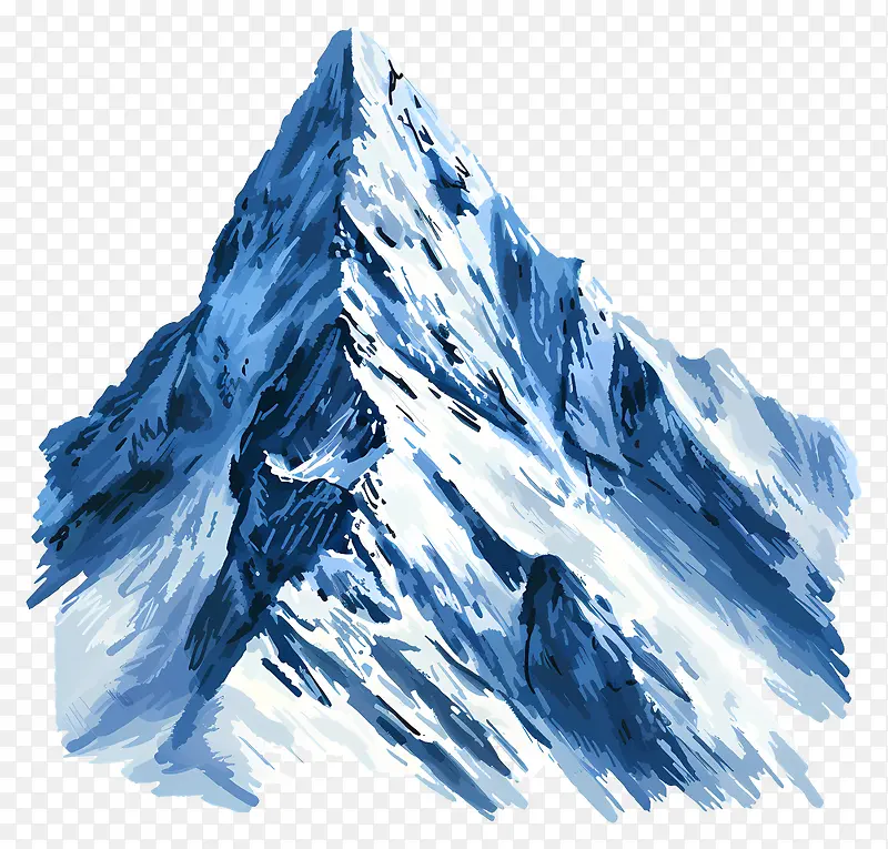 山峰插画PNG图片素材下载_图片编号11512890-PNG素材网