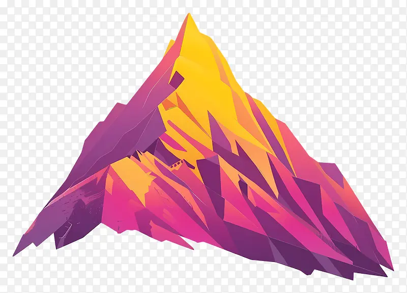 山峰插画PNG图片素材下载_图片编号11528537-PNG素材网