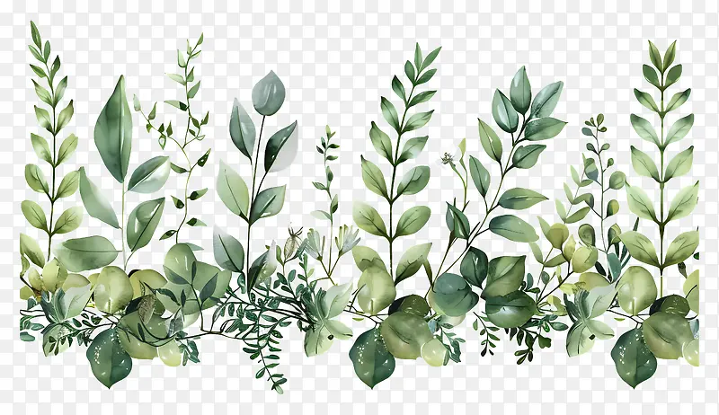 绿色植物自然花卉背景PNG图片素材下载_图片编号11532096-PNG素材网