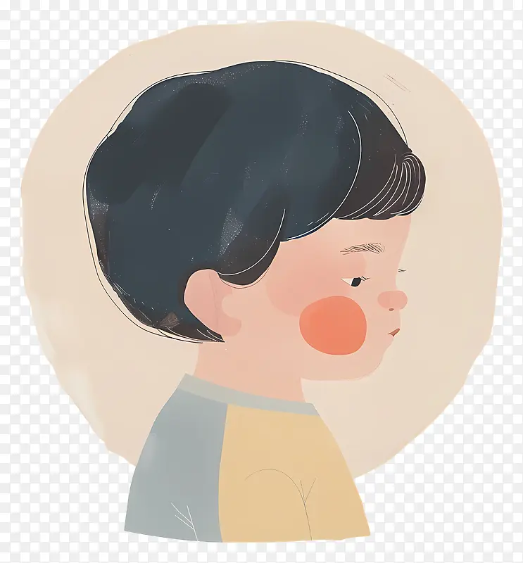可爱男孩插画PNG图片素材下载_图片编号11533633-PNG素材网