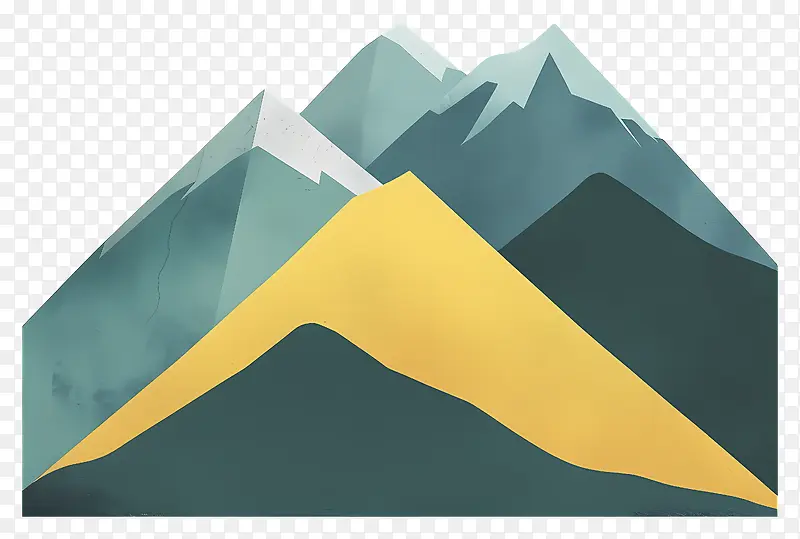 山峰景观插画PNG图片素材下载_图片编号11578495-PNG素材网
