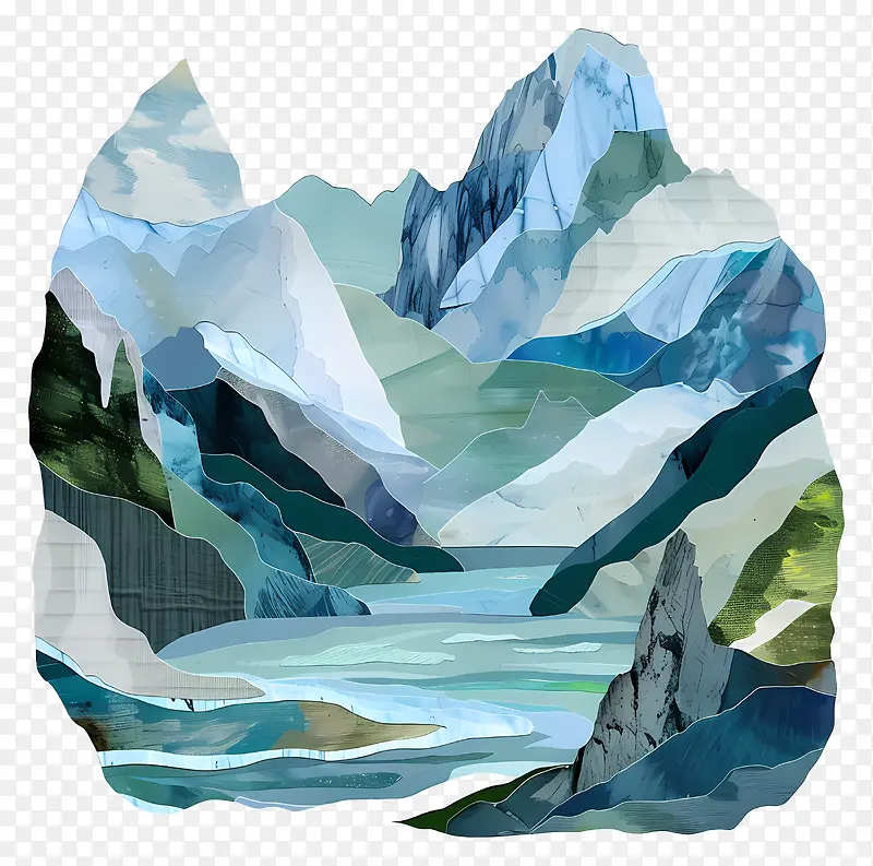 山水风景插画PNG图片素材下载_图片编号11601257-PNG素材网