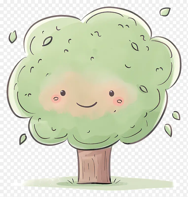 卡通树木插画PNG图片素材下载_图片编号11625451-PNG素材网