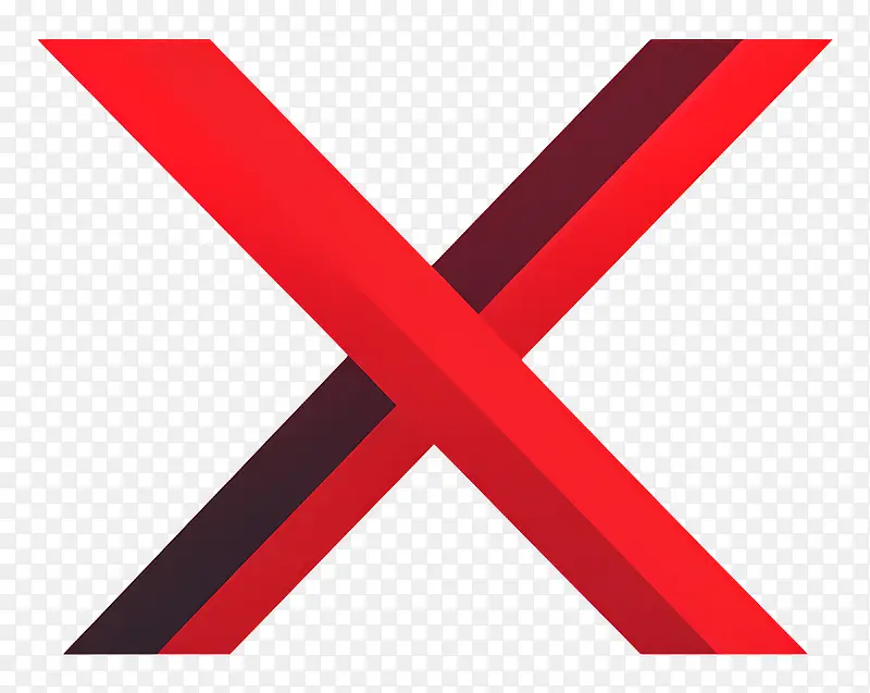 红色X符号PNG图片素材下载_图片编号11636918-PNG素材网