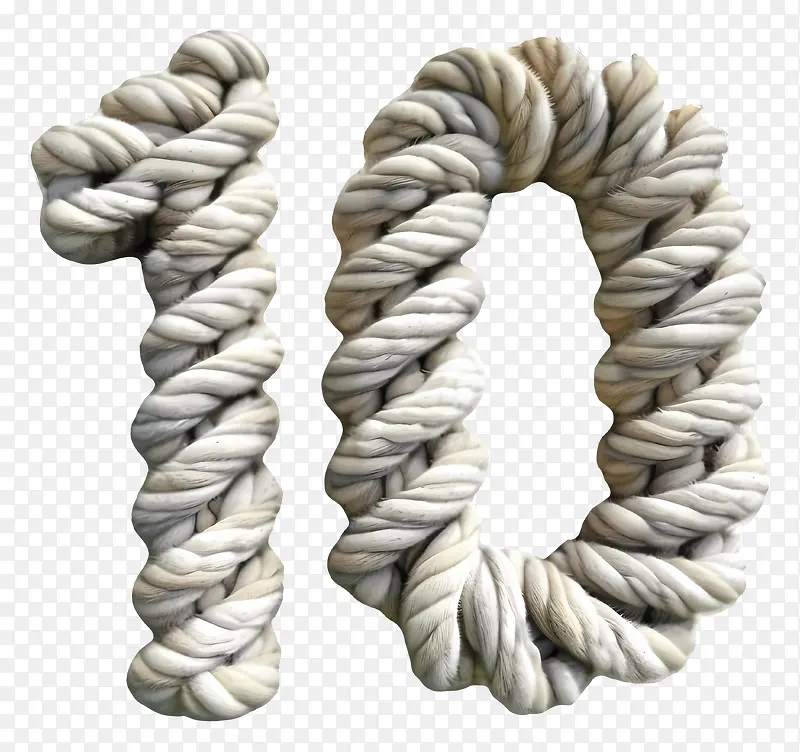 绳索数字十PNG图片素材下载_图片编号11775703-PNG素材网